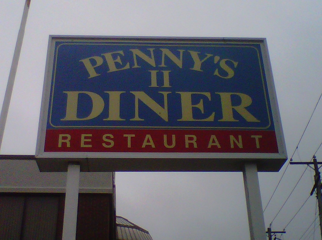 Penny's II Diner - Sign