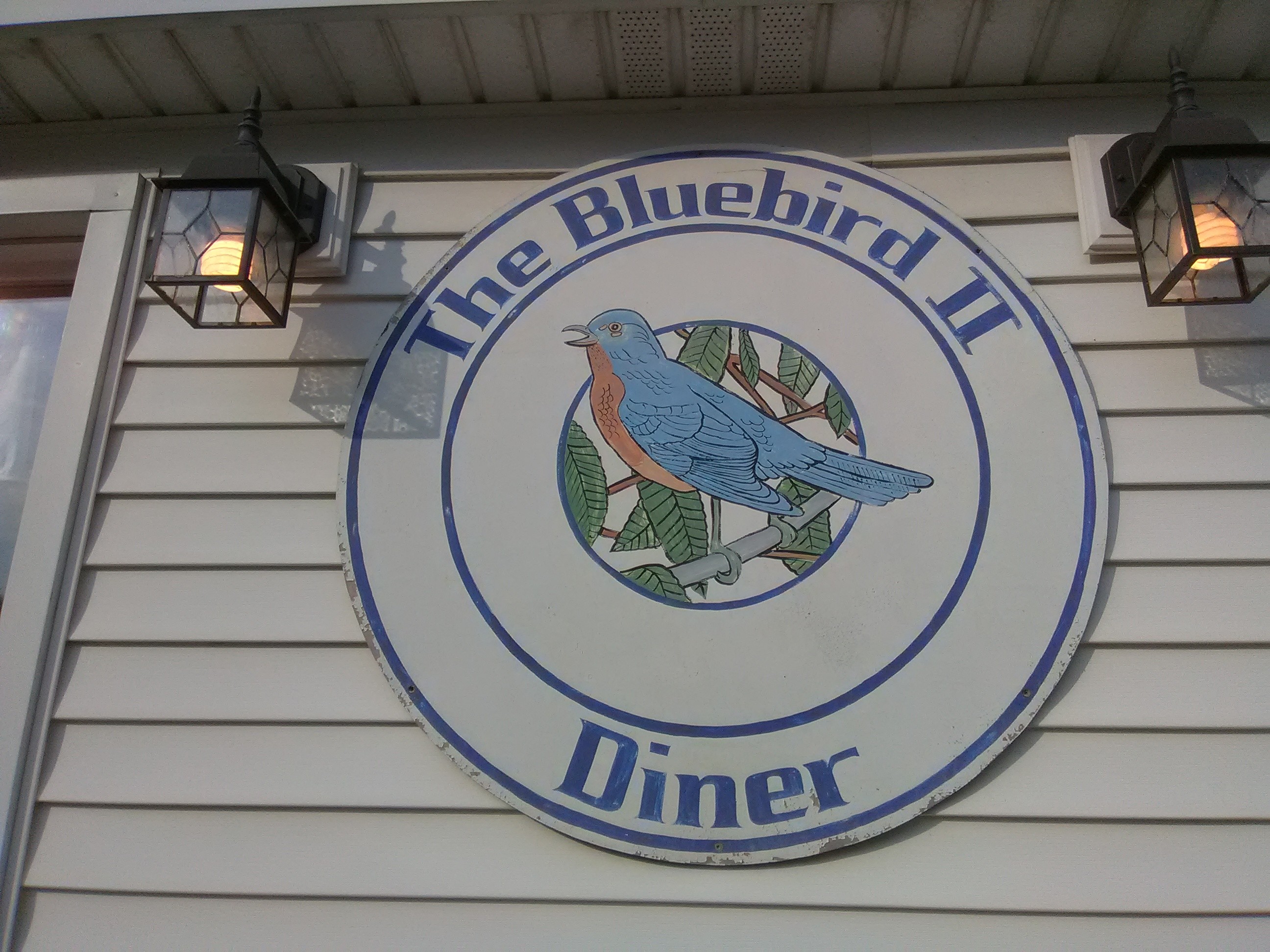 Bluebird II Diner - Sign