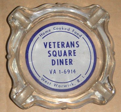 Veteran's Square Diner - Ashtray