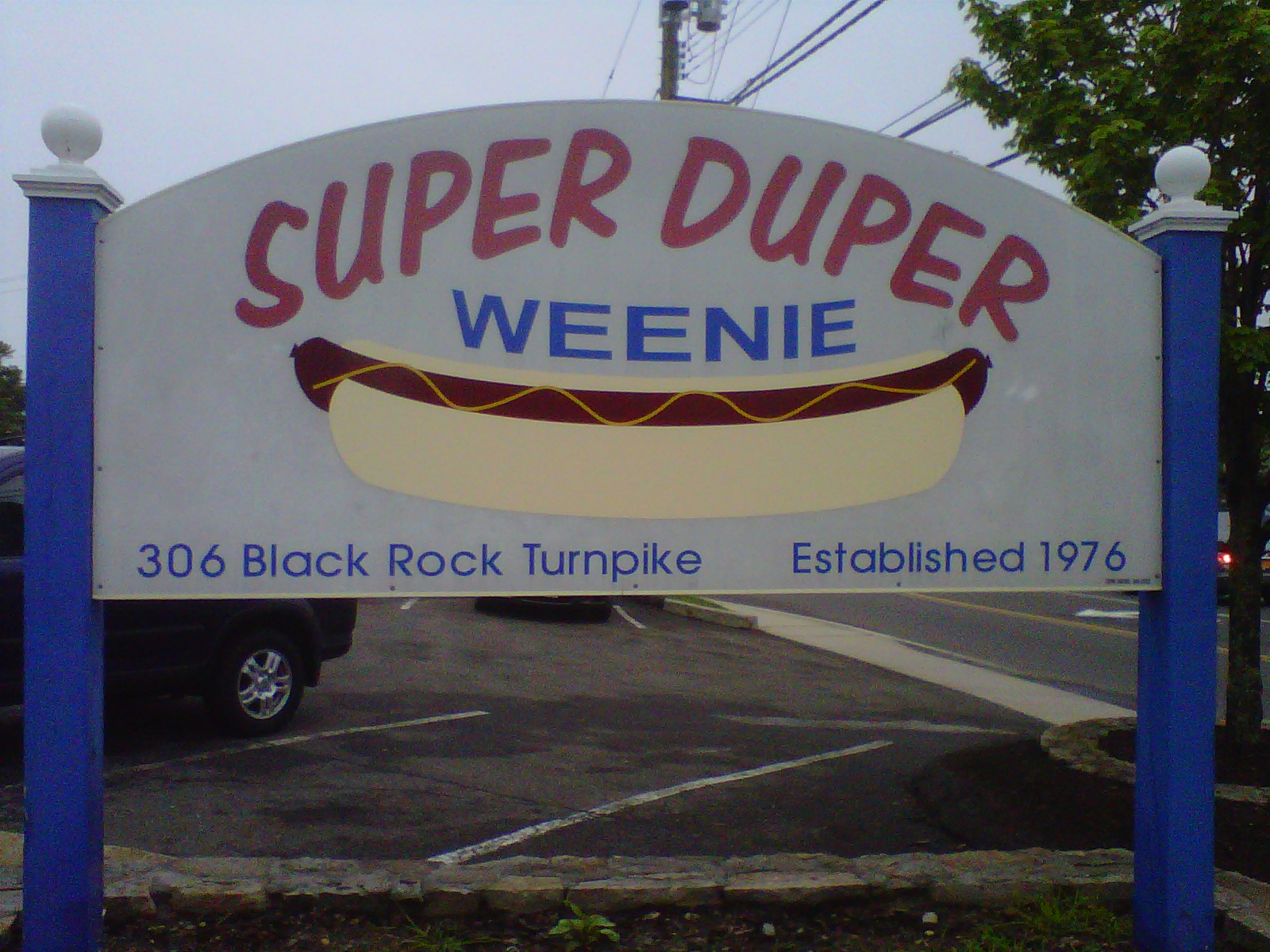 Super Duper Weenie - Sign