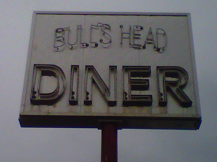 Bull's Head Diner - Sign