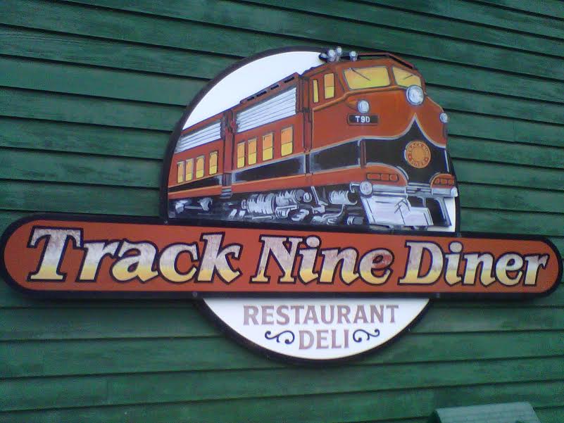 Track 9 Diner - Sign