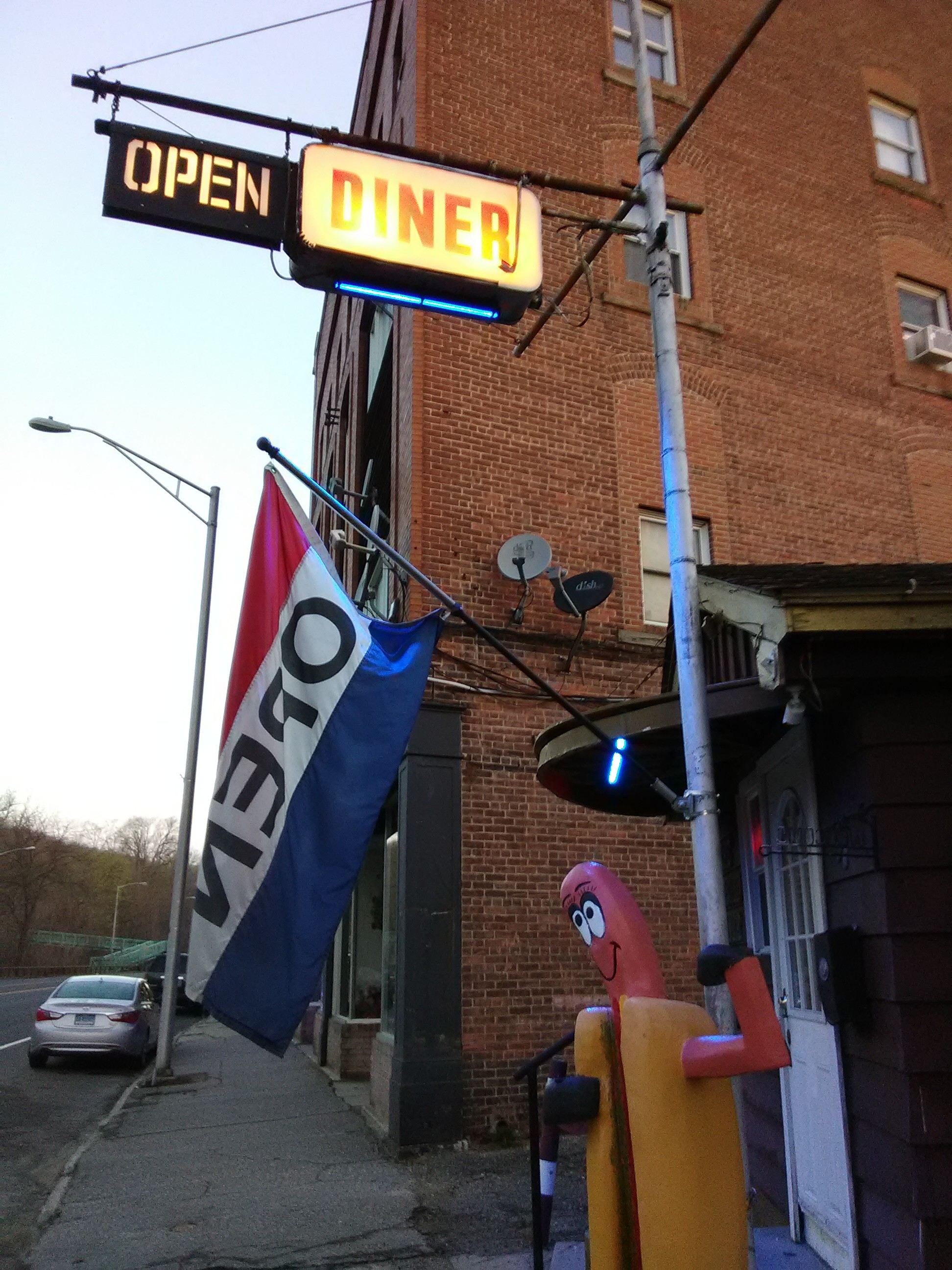 Winsted Diner - sign