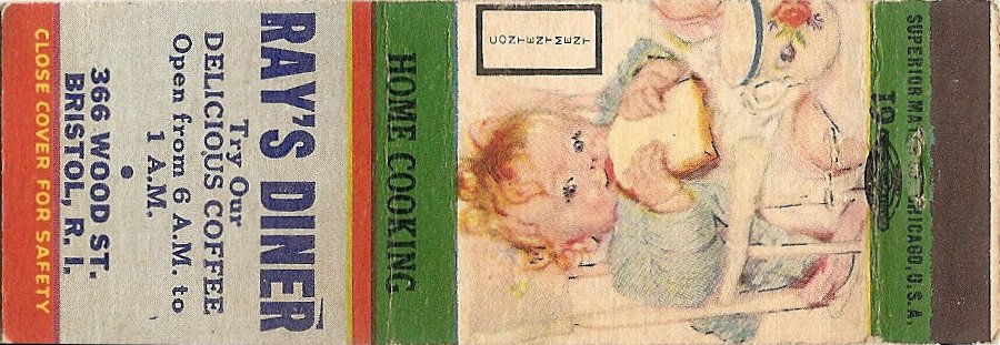 Burns Pullman Diner - Matchbook (2)