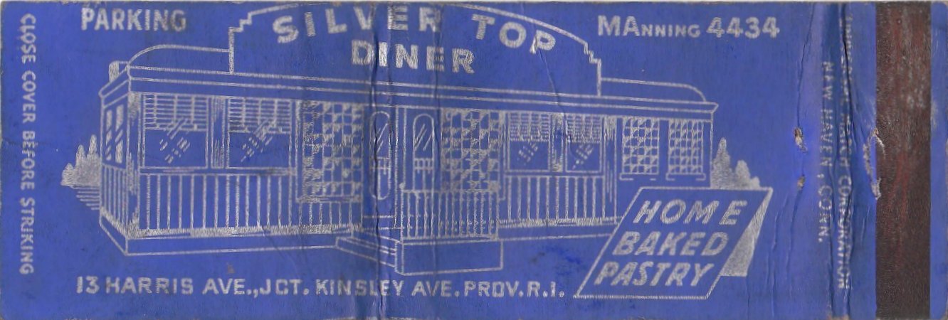 Silver Top Diner - Matchbook (2)