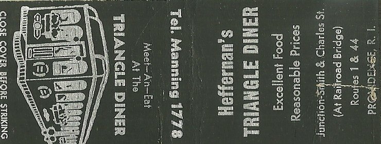 Heffernan's Triangle Diner - Matchbook (4)