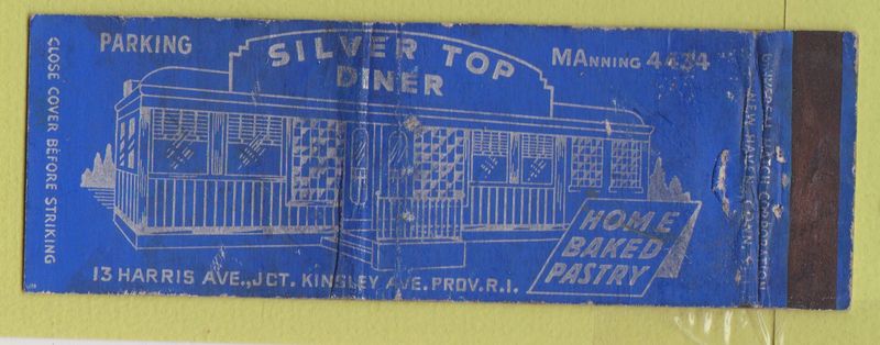 Silver Top Diner - Matchbook (1)