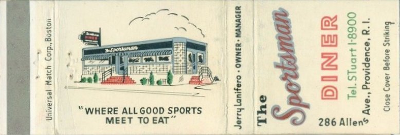 Sportsman Diner - Matchbook (3)