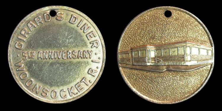 Girard's Diner - 5th Anniversary Coins