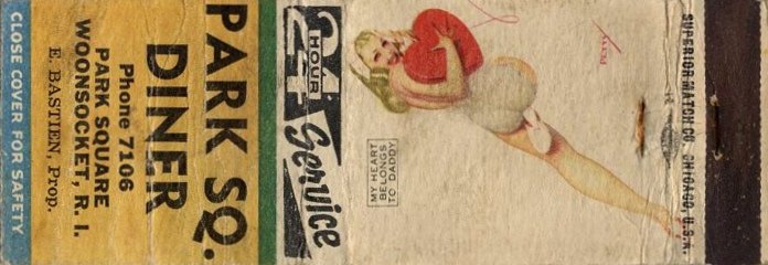 Park Square Diner - Matchbook